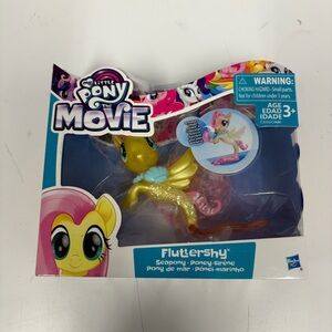 My Little Pony The Movie Fluttershy Seapony Toy